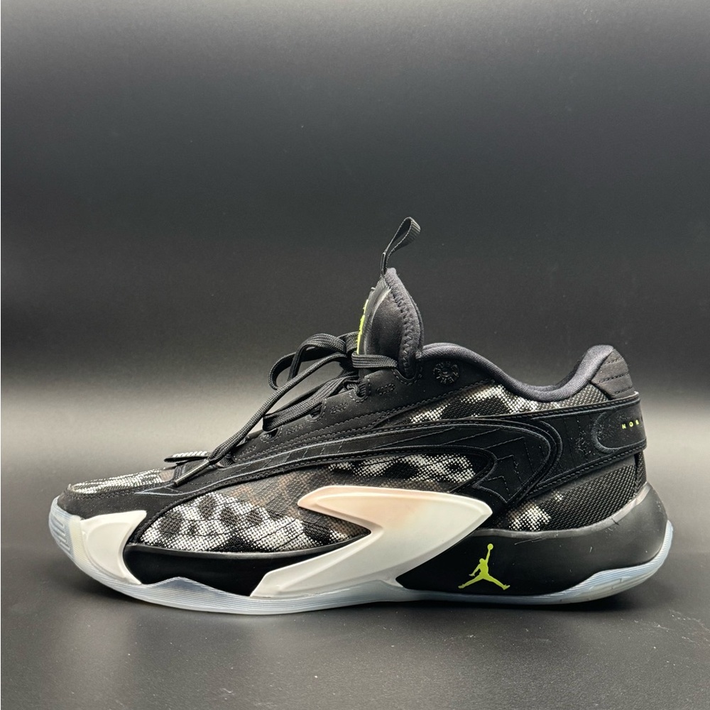 Jordan Black and Gray Men's Sneakers